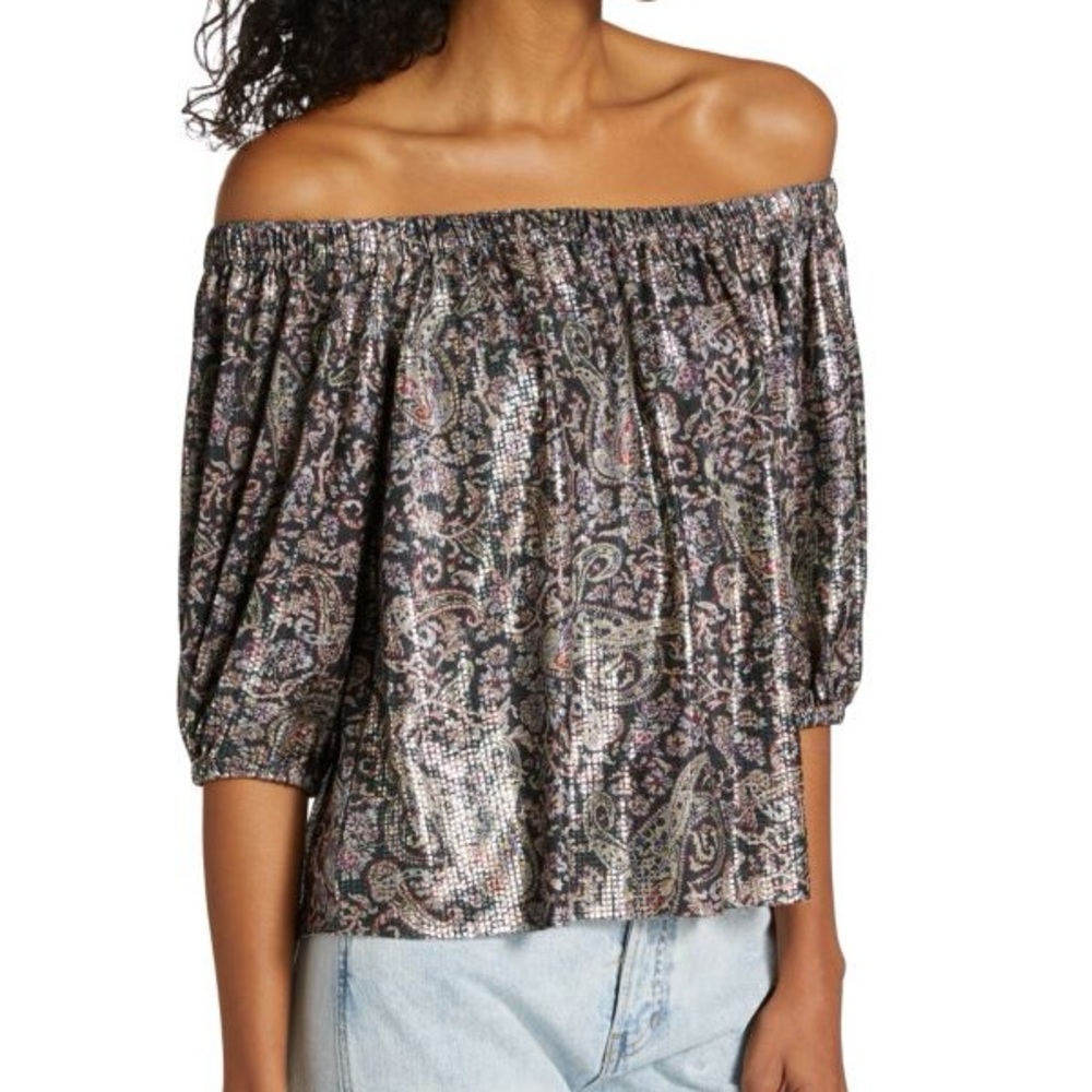 Ba&SH Gustave Off-the-Shoulder Top